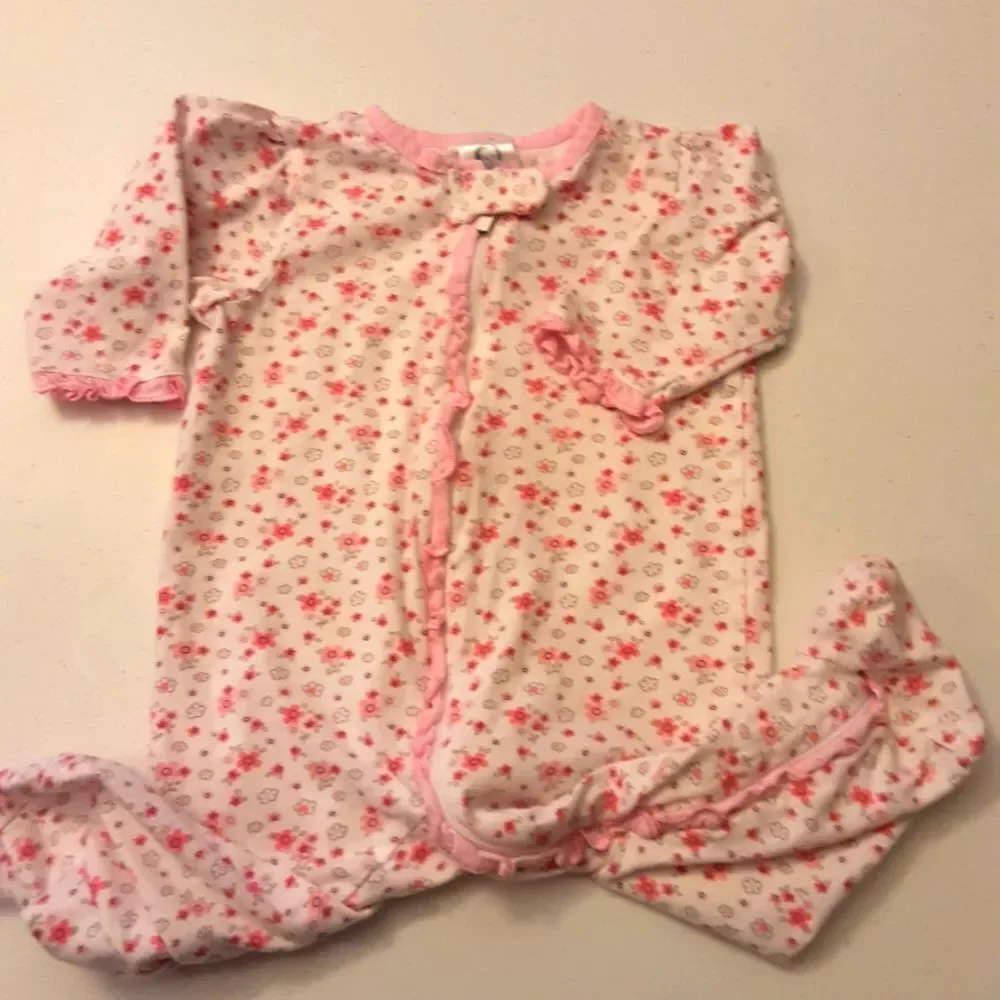 Kyle & Deena and Gerbers Footie Sleepers Unicorns & Flowers Sz 3-6 mo‎